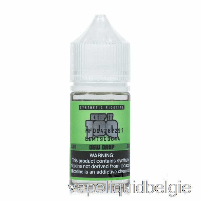 Vape België Dauwdruppel - Houd Het 100 Zouten - 30ml 30mg